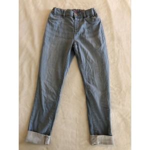 Childrens Place Girls Legging Blue Jeans Size 12 Skinny Stretch Waist Light Wash
